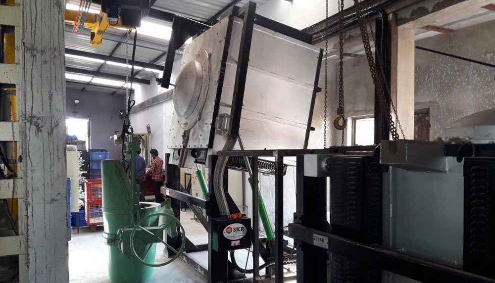 Tilting Furnace View 3